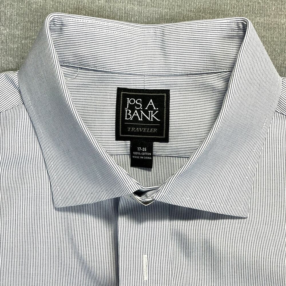 4 pc Jos A Bank Men's Dress Shirt Lot 17 35 Executive Business Closet - Picture 9 of 13